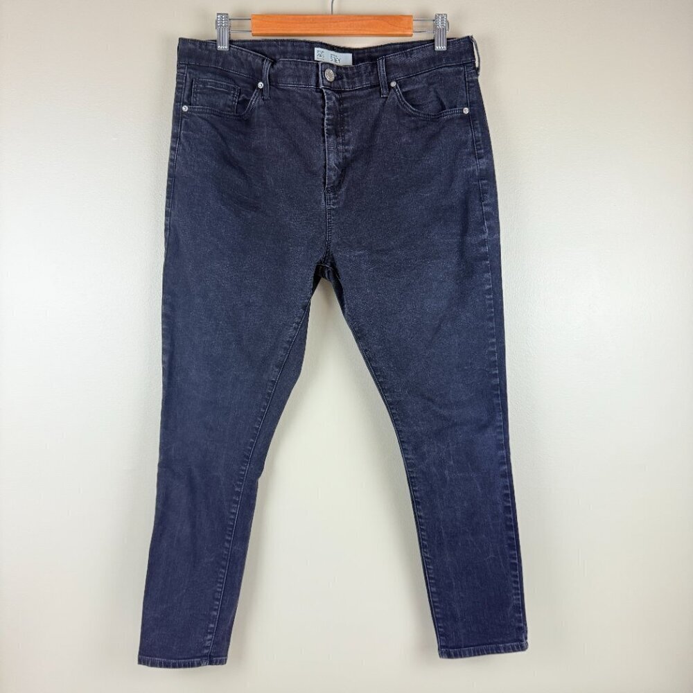 Topshop Moto Sidney Black Jeans W36